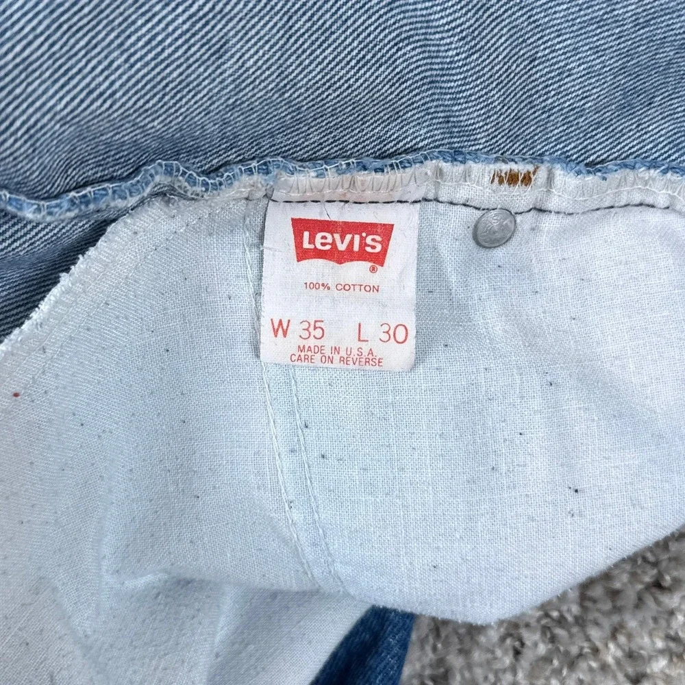 Levi's Men's Straight Jeans - Mid Blue Denim